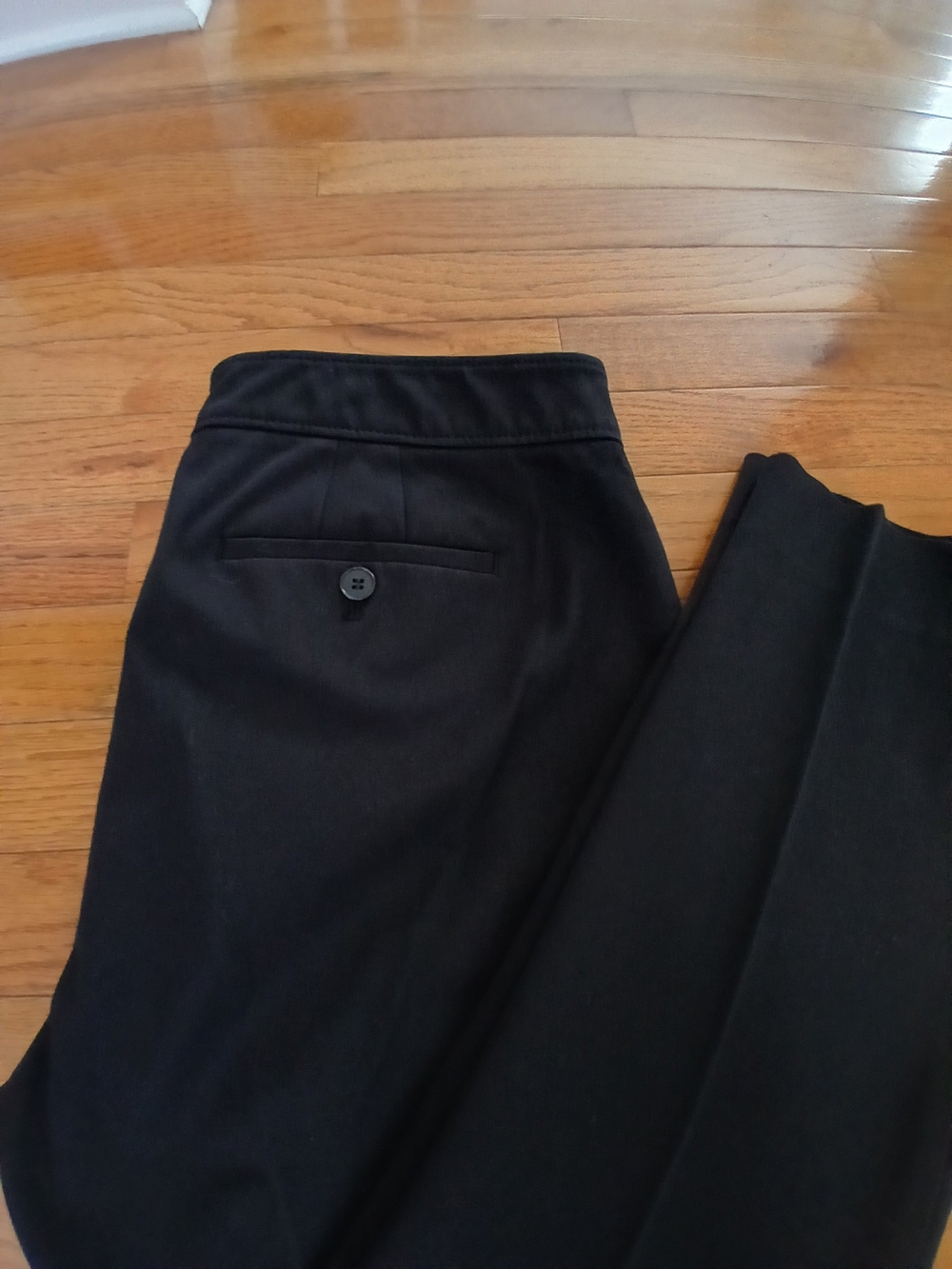 Talbots Black Women Dress Pants with Back-Welt Pocket